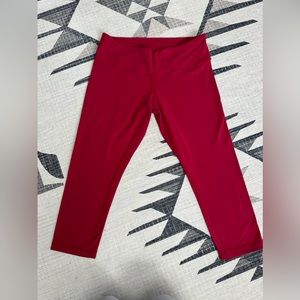 lululemon athletica Red Leggings
